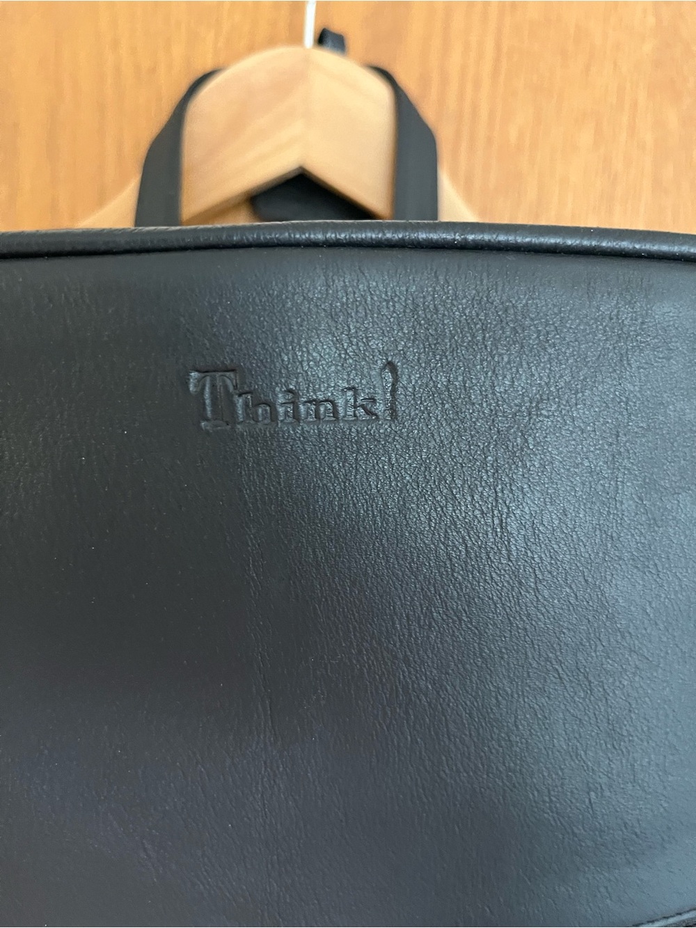 Think! Leather Backpack like new RARE - Picture 2 of 8
